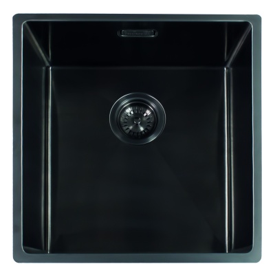 Miami gun metal kitchen sink 50x40